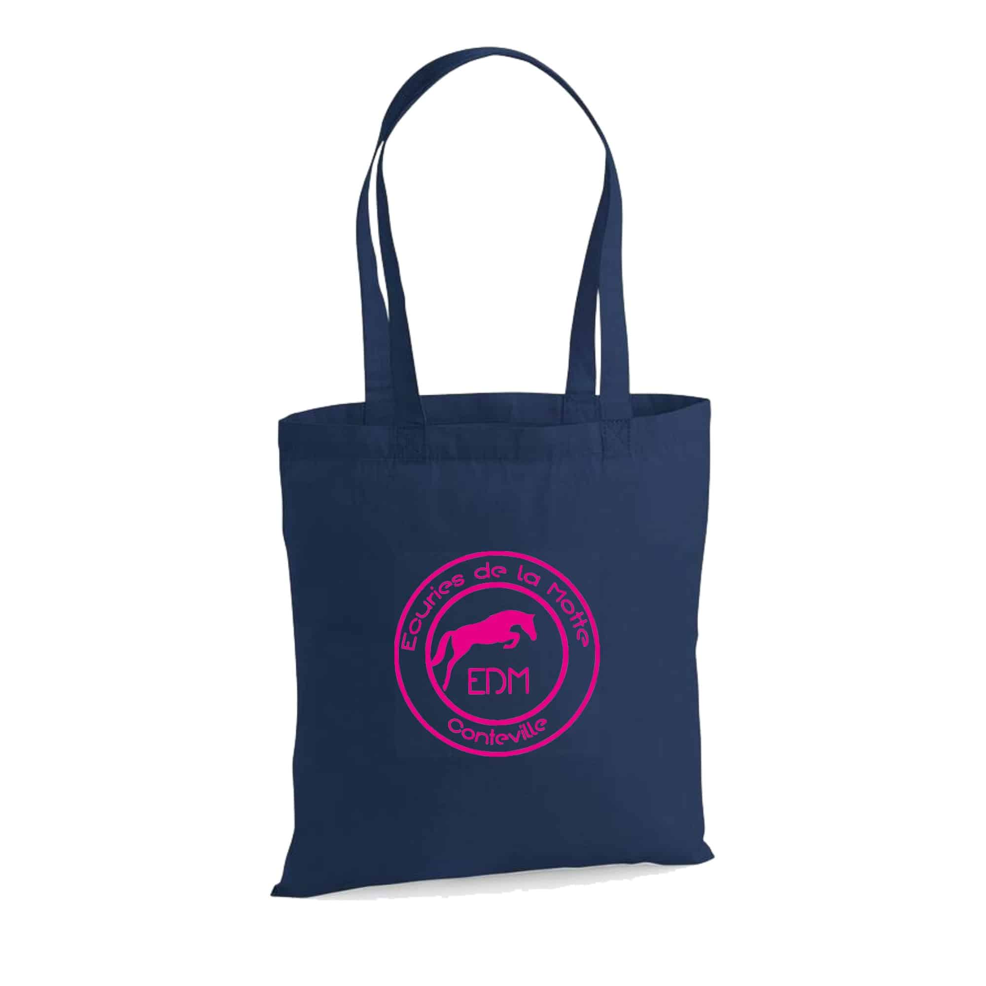 TOTE BAG - ECURIES DE LA MOTTE (62) - Navy - WM101