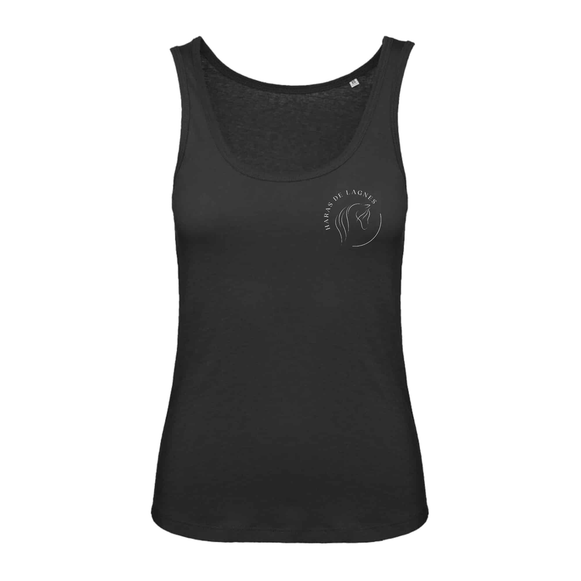 DEBARDEUR (femme) - Haras de Lagnes - Noir - BC073