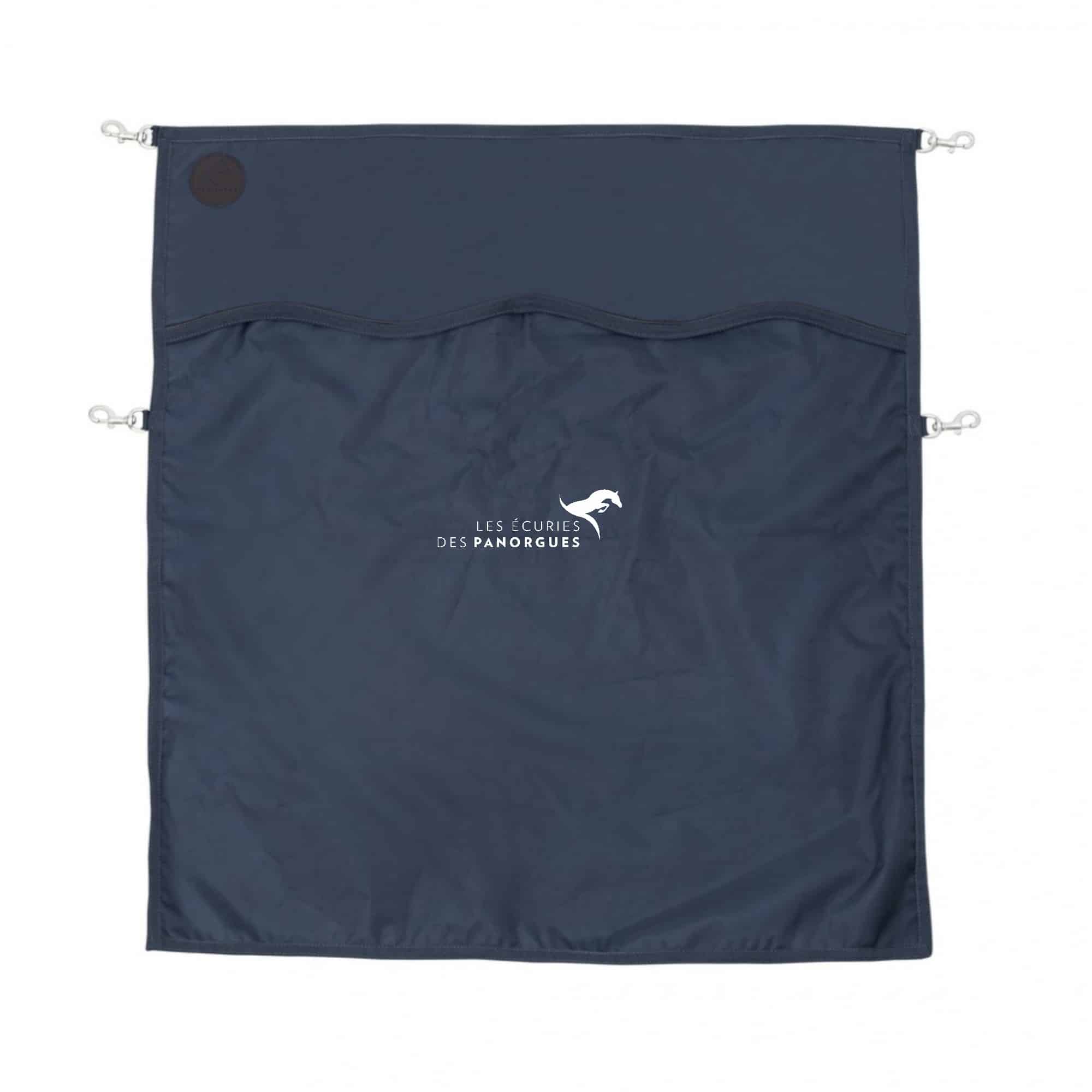 Rideau ou porte de box EQUITHÈME Premium - Les écuries des Panorgues - Navy - RP001