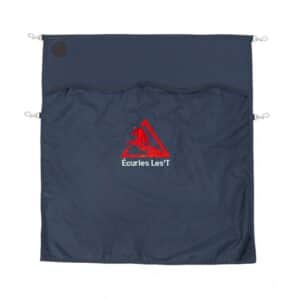 Rideau ou porte de box EQUITHÈME Premium - association la cavalerie les't - Navy - RP001