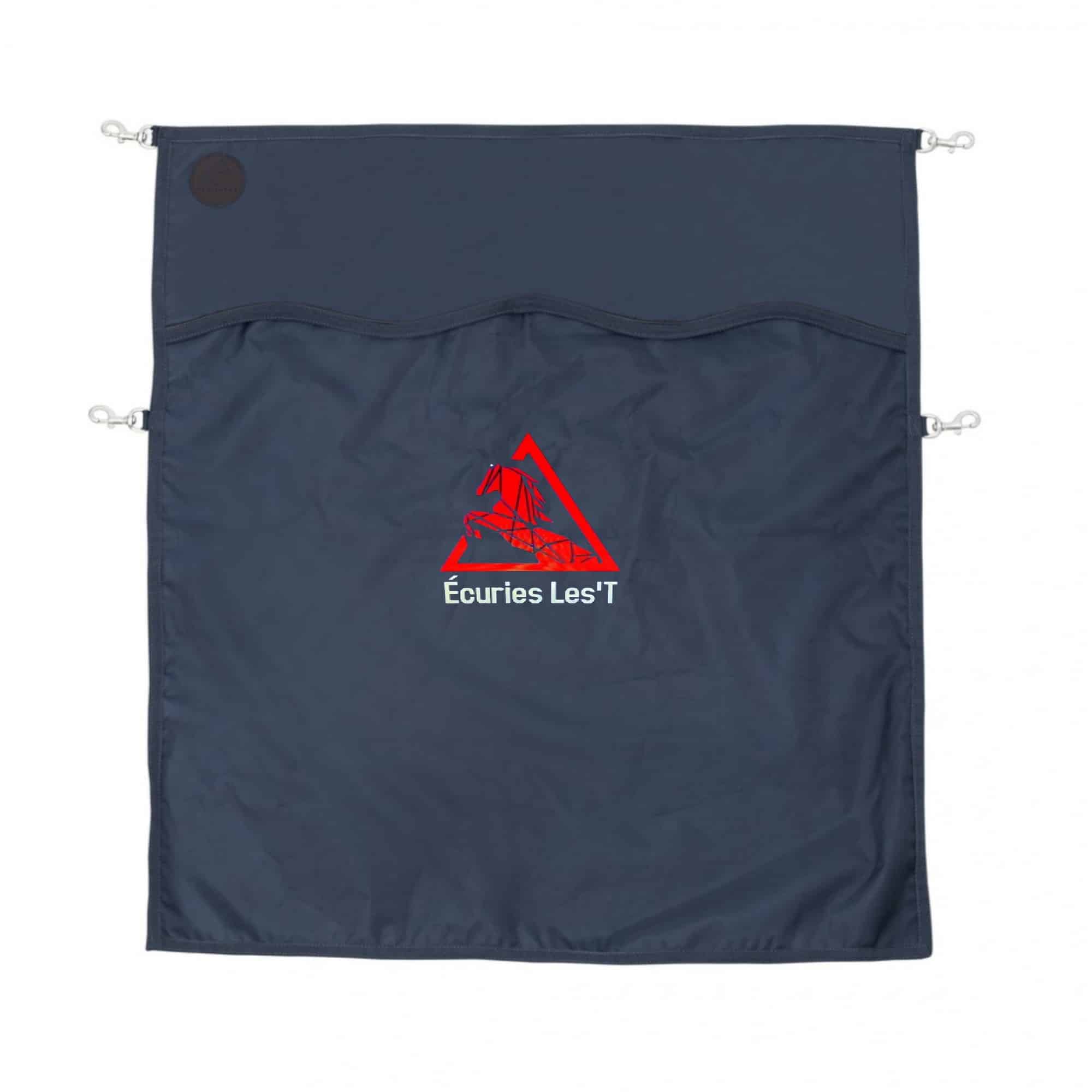 Rideau ou porte de box EQUITHÈME Premium - association la cavalerie les't - Navy - RP001