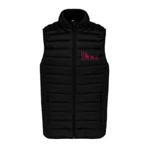 DOUDOUNE SANS MANCHES (femme) - Haras du lion – Noir - K6114