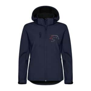 SOFTSHELL "Classic" (femme) - Écuries des Loups – Navy - 0200917