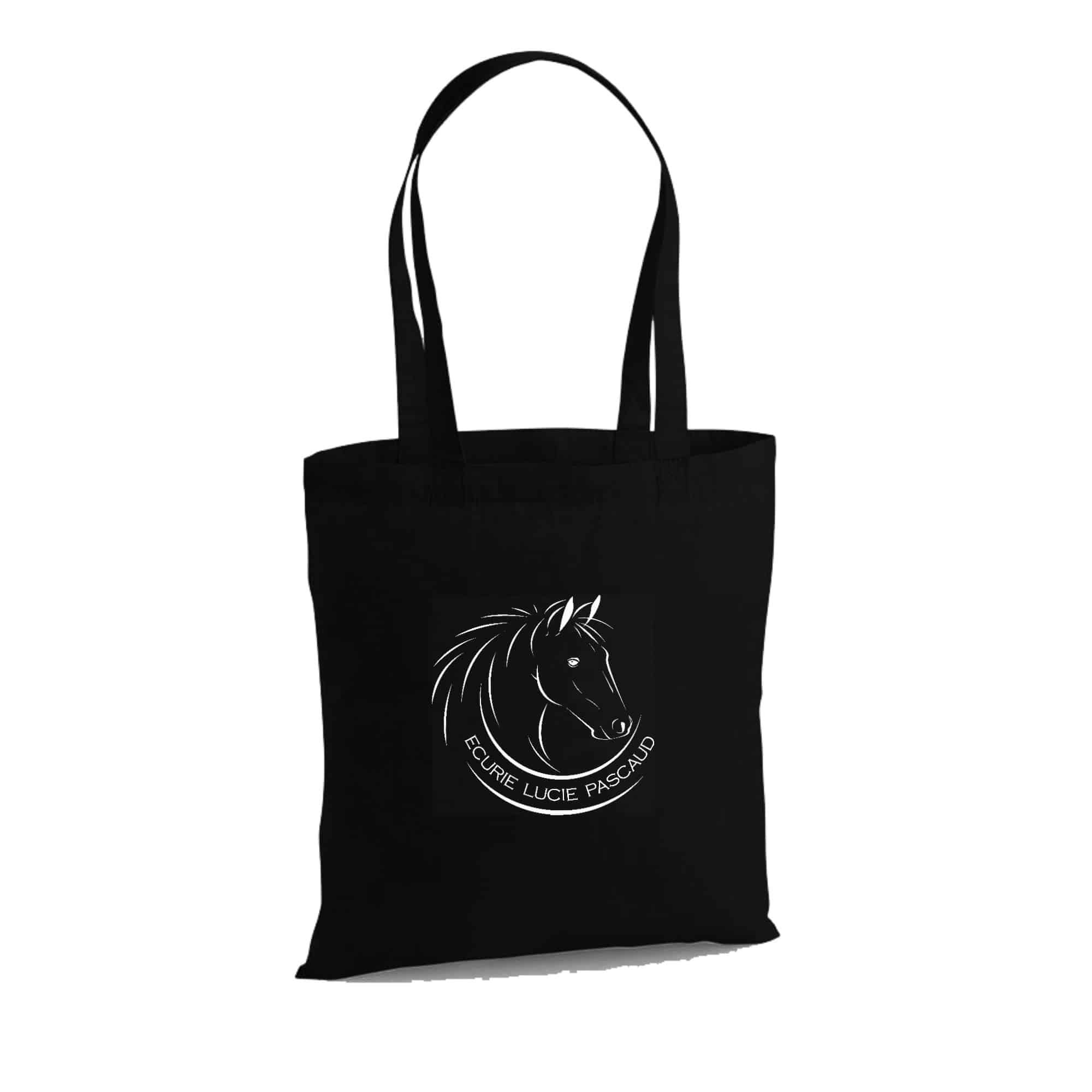 TOTE BAG - Écurie Lucie Pascaud - Noir - WM101