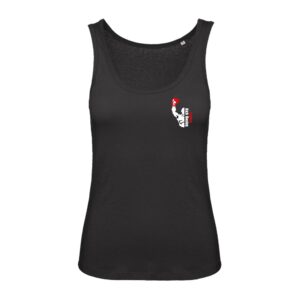 DEBARDEUR (femme) - Lunery Kick Boxing - Noir - BC073