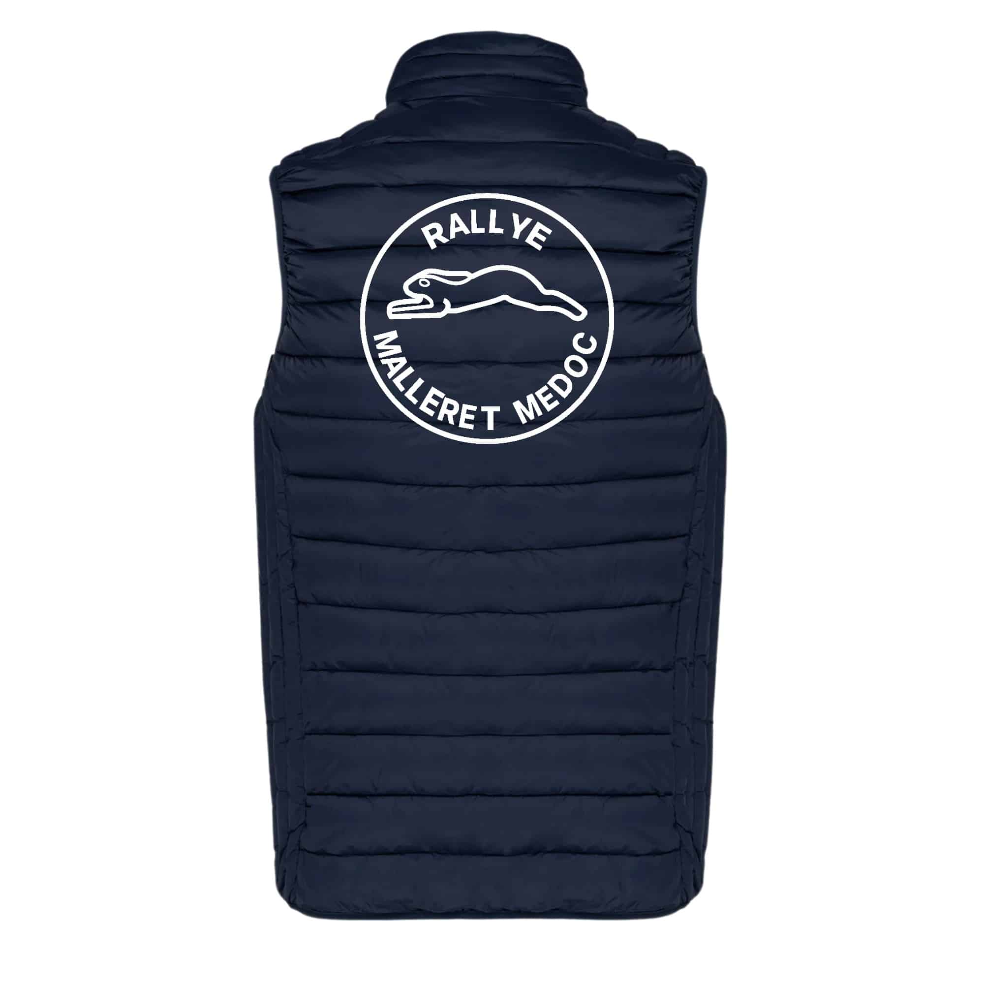 DOUDOUNE SANS MANCHES (homme) - Rallye Malleret Médoc - Navy - K6113 – Image 3