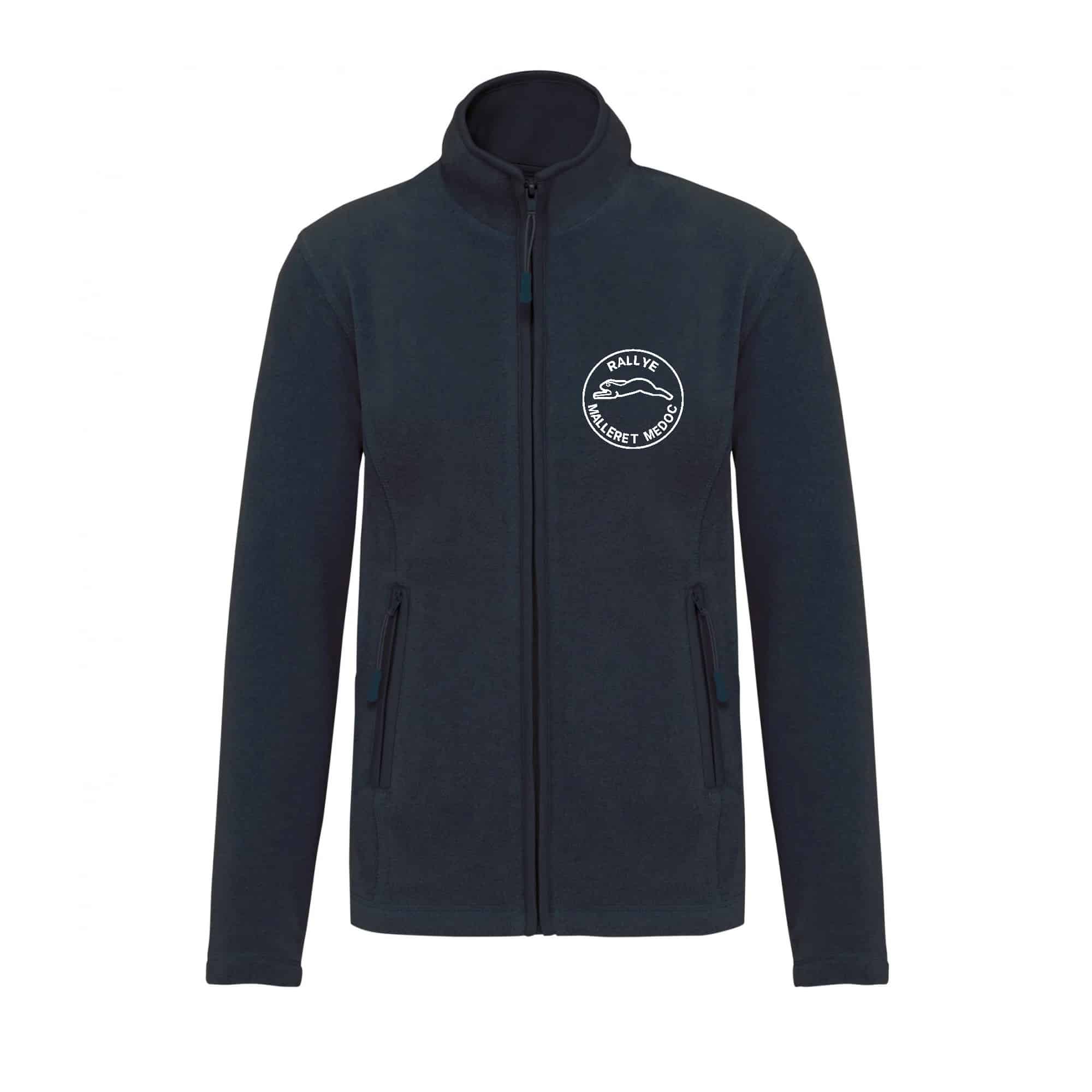 Veste micropolaire zippée (enfant) – Rallye Malleret Médoc - Navy – K920