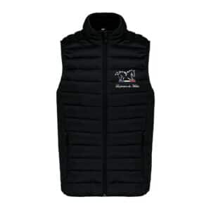 DOUDOUNE SANS MANCHES (femme) - La Pension du Médoc - Noir - K6114