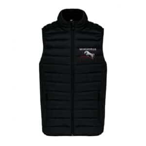 DOUDOUNE SANS MANCHES (enfant) - centre équestre de Mondeville - Noir - K6115