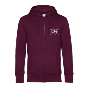 SWEAT ZIPPÉ (Homme) - centre équestre de Mondeville - Bordeaux - BCU03K