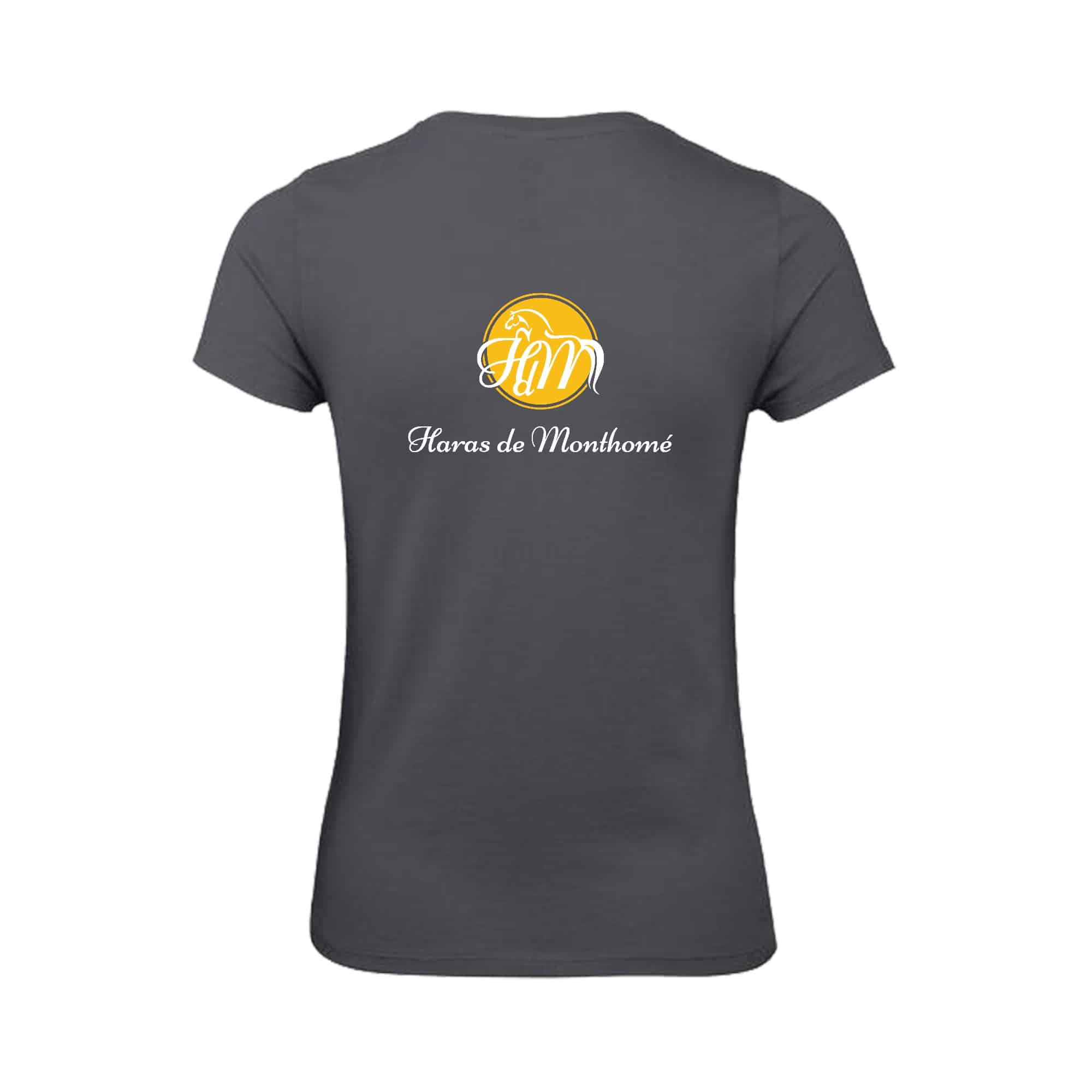 T-SHIRT (femme) - Haras de Monthome - BC04T – Image 7