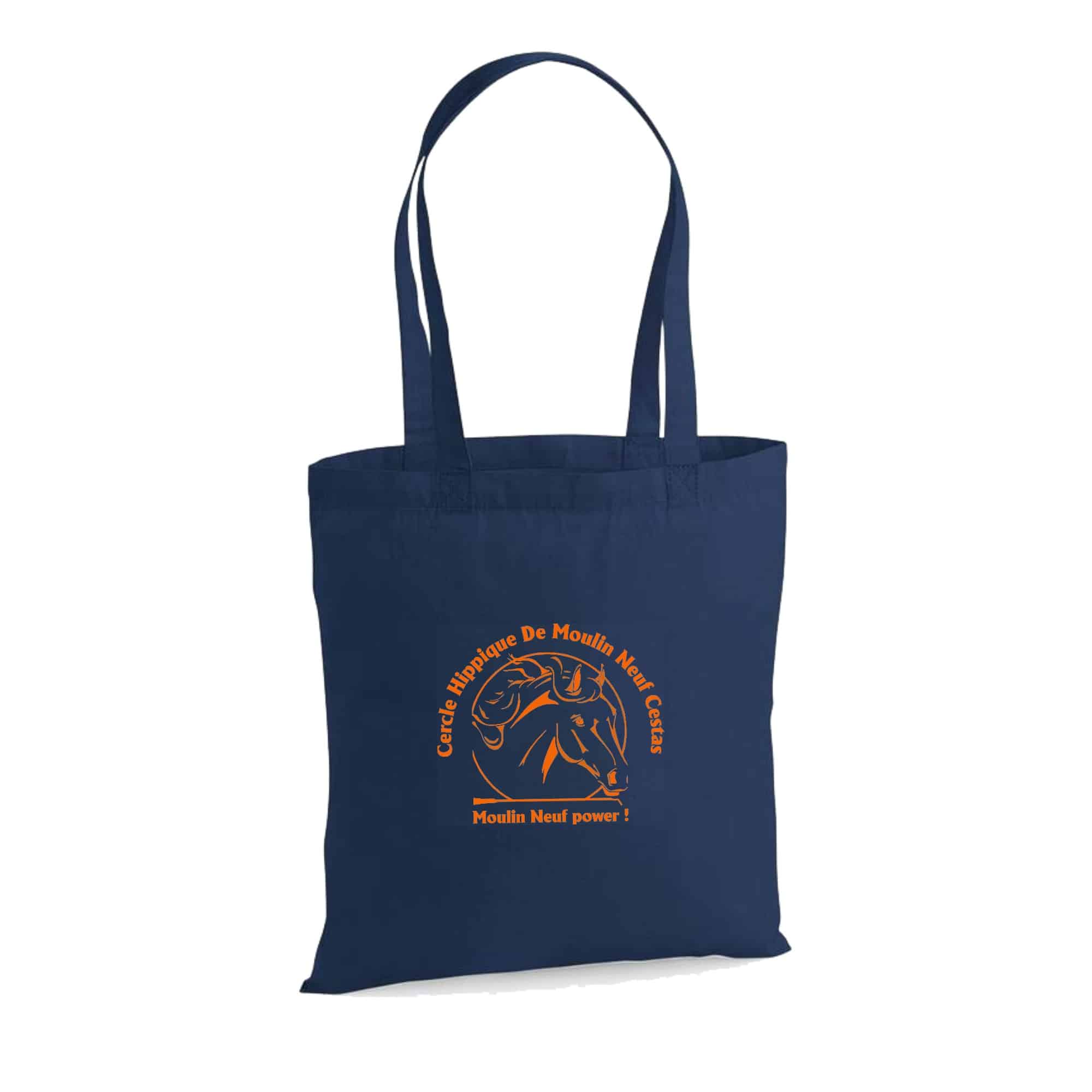 TOTE BAG - CERCLE HIPPIQUE DE MOULIN NEUF - Navy - WM101