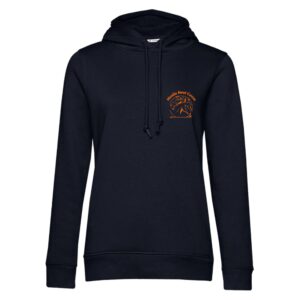 SWEAT A CAPUCHE (femme) – CERCLE HIPPIQUE DE MOULIN NEUF - Navy - BCW34B
