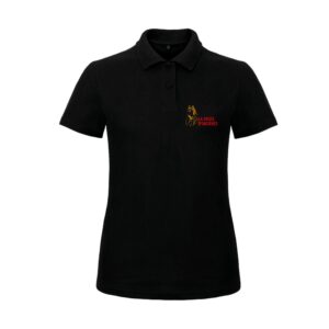 Polo premium (femme) - Écuries la Basse D'oncières - Noir - BCW463