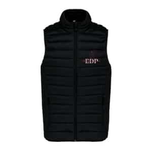 DOUDOUNE SANS MANCHES (enfant) - Pension clairvaloise - Élevage des pensées - Noir - K6115