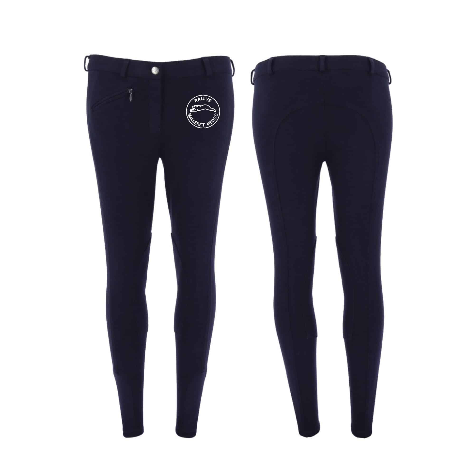 Pantalon d'équitation RIDING WORLD (homme) - Rallye Malleret Médoc - Navy - 989072