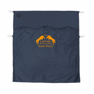 Rideau ou porte de box EQUITHÈME Premium - Ecurie Lariviere - Navy - RP001