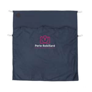 Rideau de box EQUITHÈME Premium - Perle Photographie - Navy - RP001