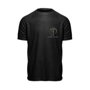 T-Shirt respirant (enfant) - Écurie de la rive au loup - Noir - PK142