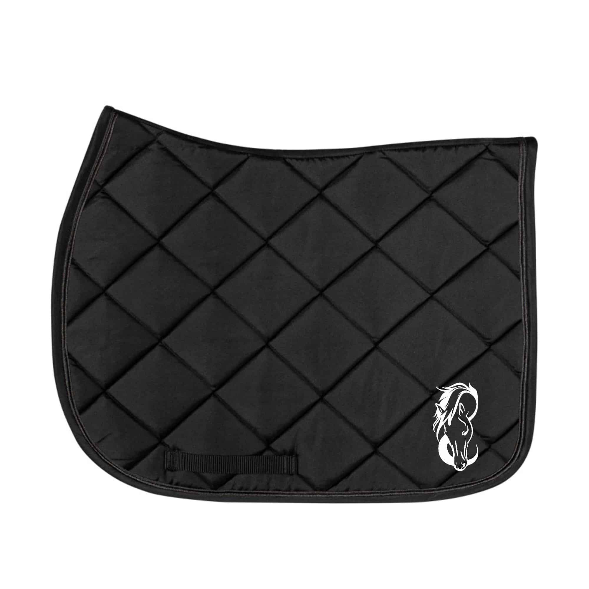 TAPIS PADDOCK SPORT PREM'S - Les écuries rose - Noir - 20474