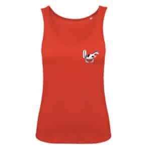 DEBARDEUR (femme) - Les Crins Rouges - Rouge - BC073