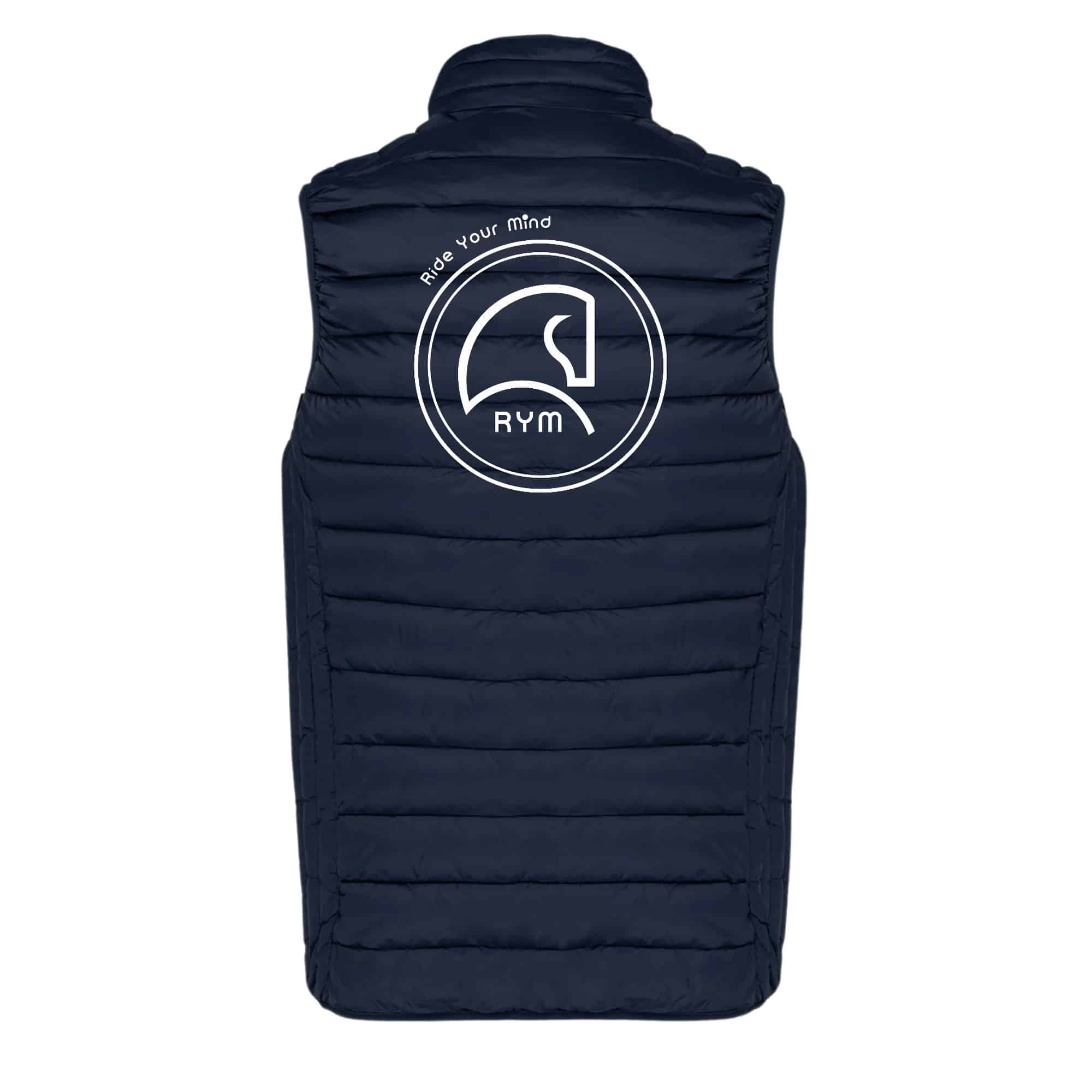 DOUDOUNE SANS MANCHES (homme) - Ride Your Mind – Navy - K6113 – Image 3