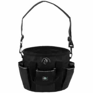 Sac de pansage Riding World multipoches - Poney club de la Côte – Noir - 910664