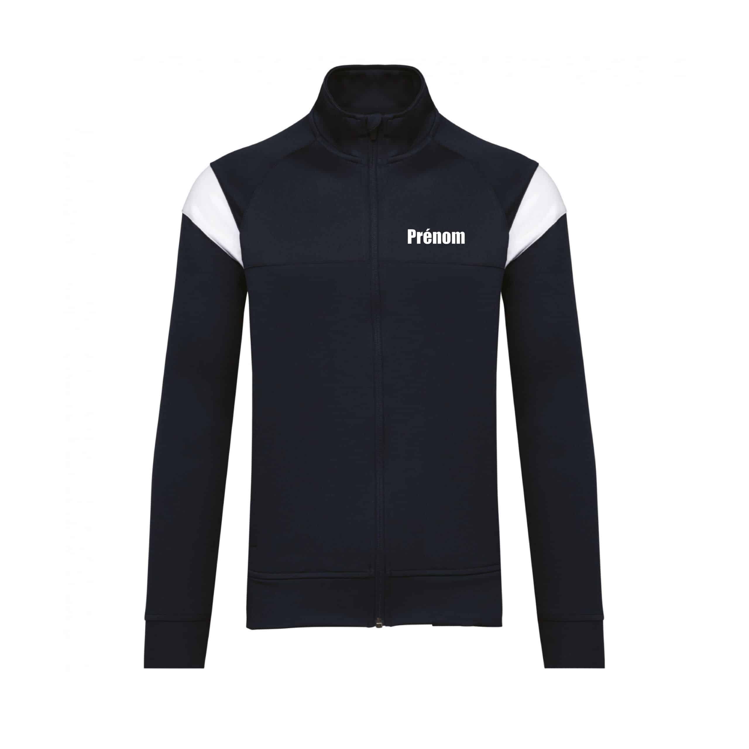 Veste de survêtement zippée (enfant) - yebleron equitation - Navy - PA391