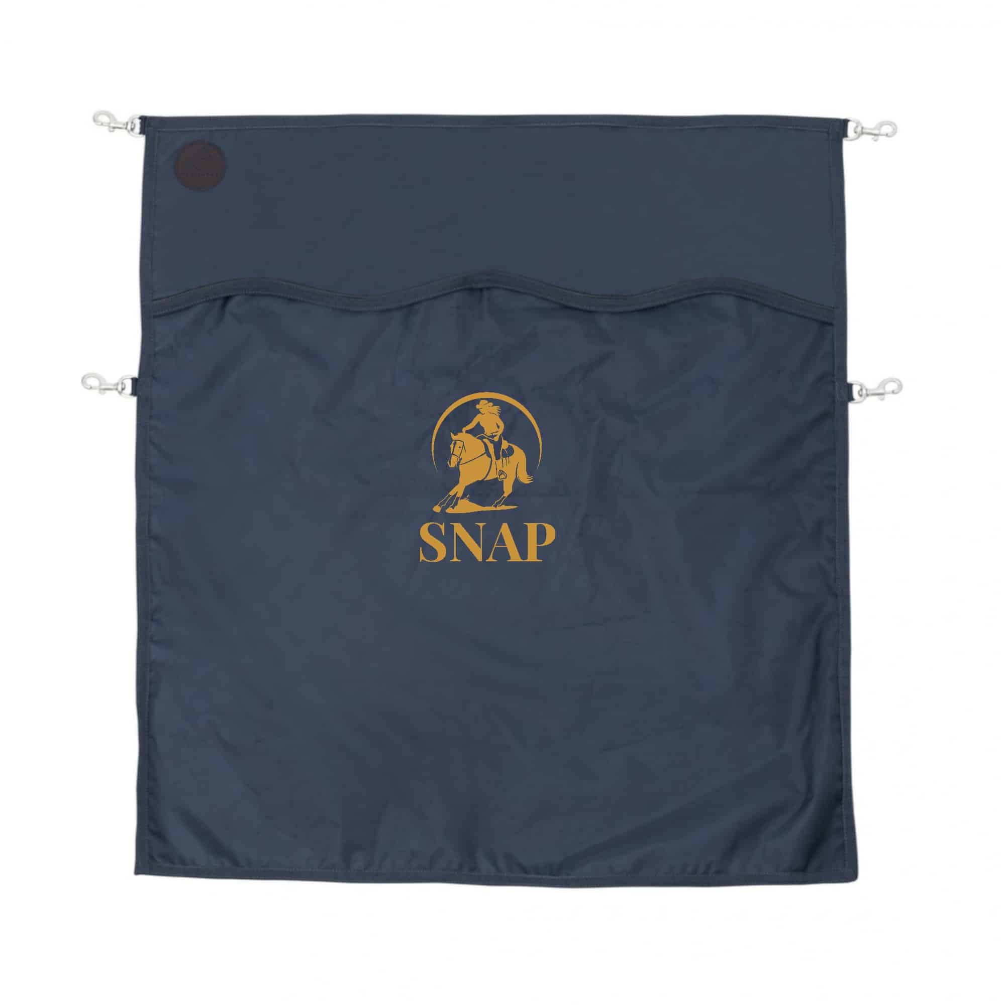 Rideau ou porte de box EQUITHÈME Premium - Association SNAP - Navy - RP001