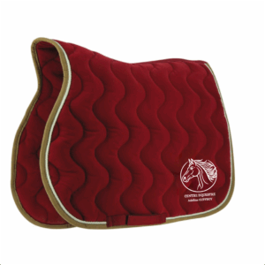 Tapis de selle EQUITHÈME "Polyfun" - CENTRE EQUESTRE ADELINE GUFFROY – Bordeaux - 20444