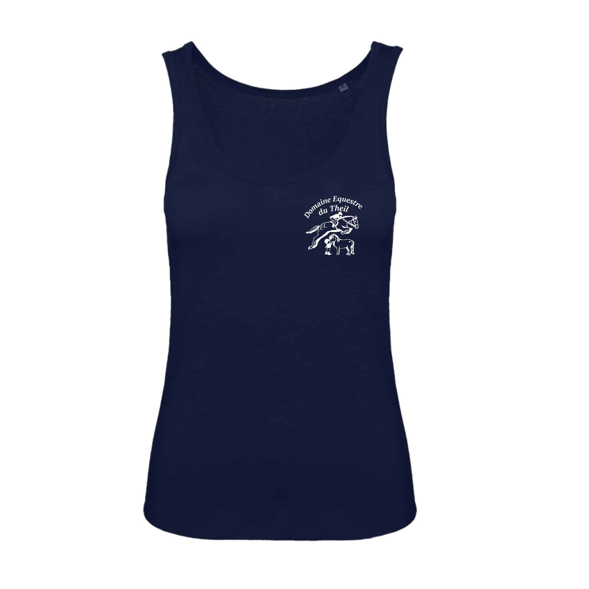 DEBARDEUR (femme) - Domaine Équestre du Theil - Navy - BC073