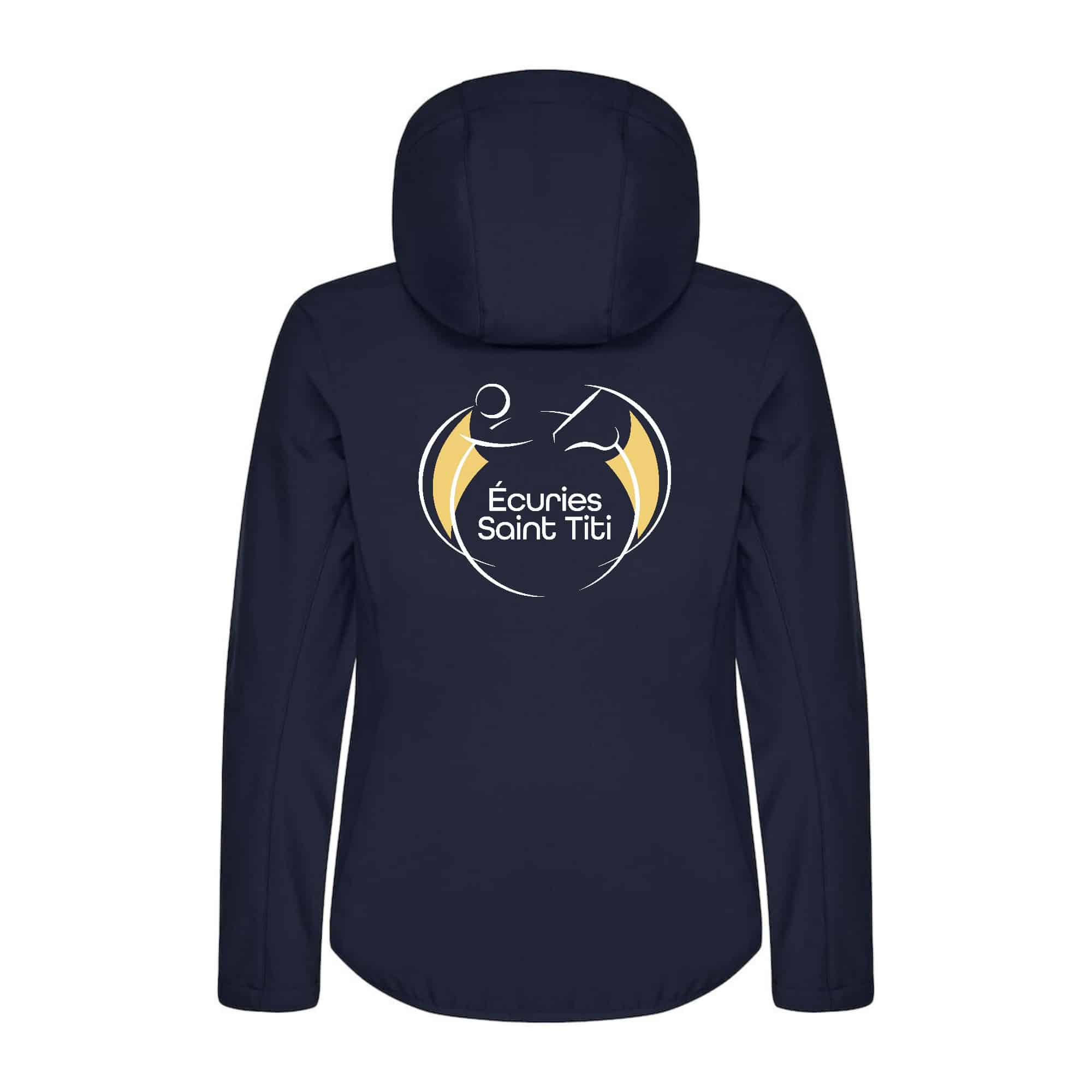 SOFTSHELL "Classic" (femme) - Écuries Saint Titi - Navy - 0200917 – Image 3