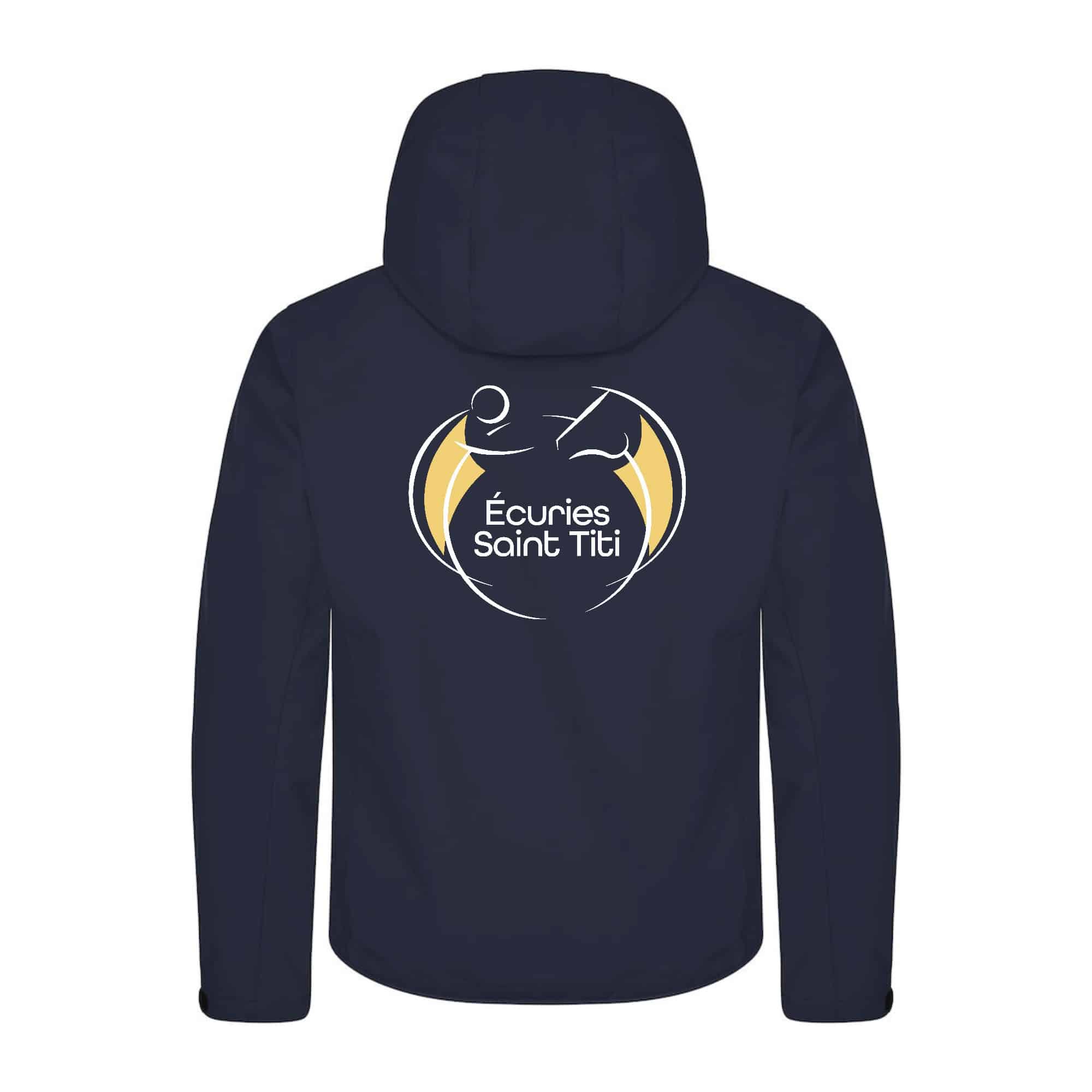SOFTSHELL "Classic" (homme) - Écuries Saint Titi - Navy - 0200912 – Image 3
