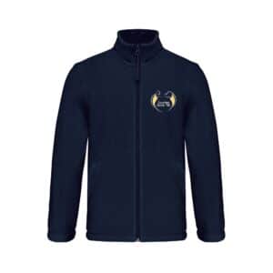 Veste micropolaire zippée (enfant) – Écuries Saint Titi - Navy – K920
