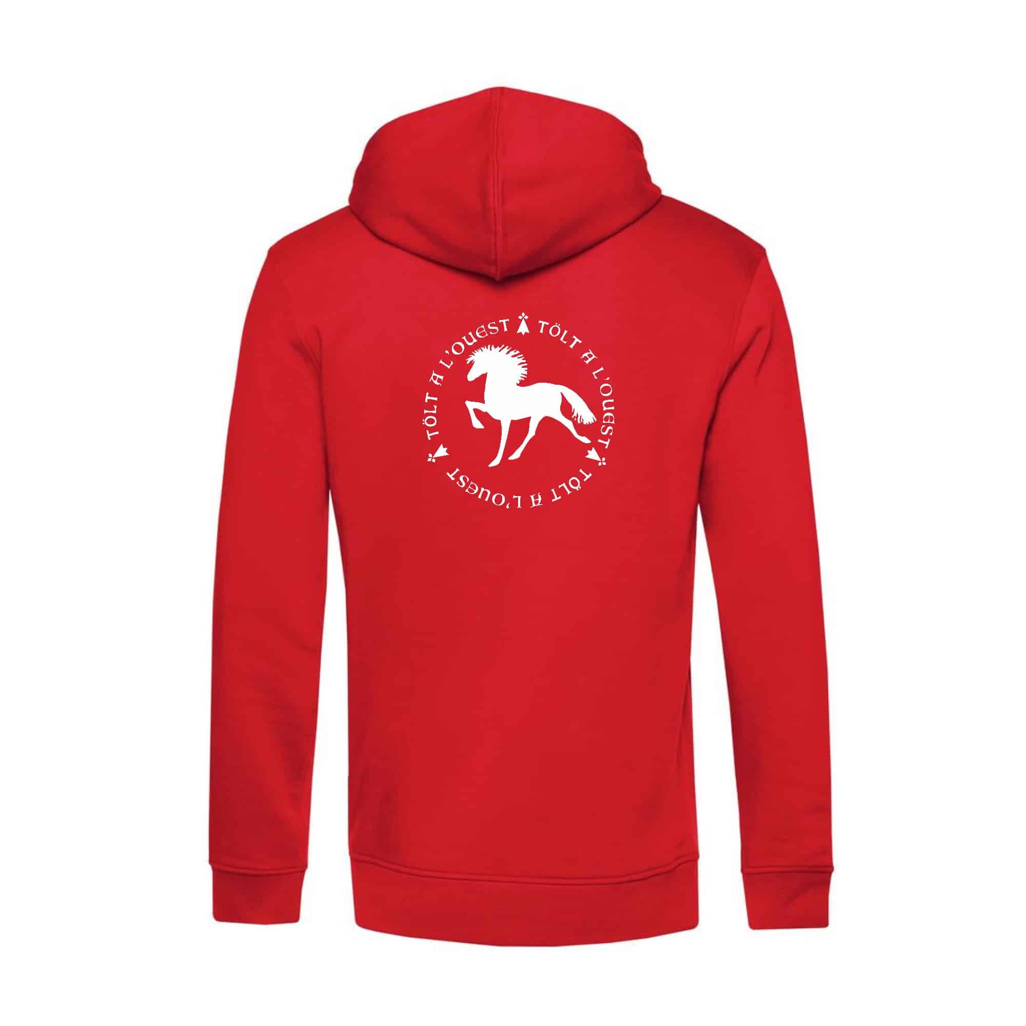 SWEAT A CAPUCHE (homme) - Tölt à l'Ouest - BCU33B – Image 4