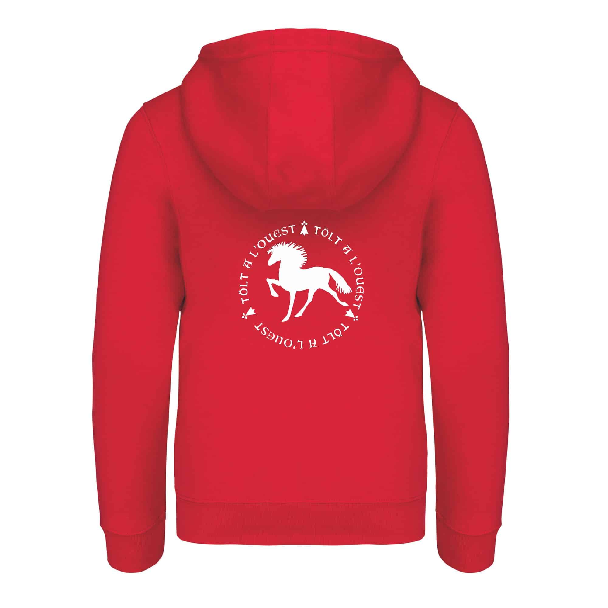 SWEAT A CAPUCHE (enfant) - Tölt à l'Ouest - K477 – Image 4