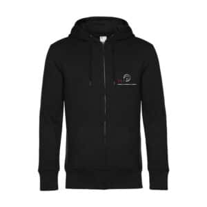 SWEAT ZIPPÉ (Homme) - Centre Hippique du Touring Club de France - Noir - BCU03K