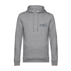 SWEAT A CAPUCHE (homme) - SCEA les Vottes - Gris chiné - BCU33B
