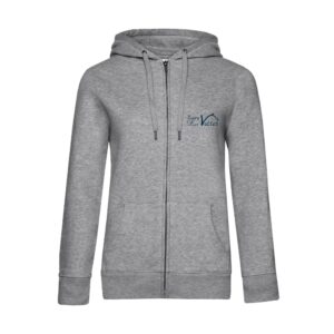SWEAT ZIPPÉ (femme) - SCEA les Vottes - Gris chiné - BCW03Q