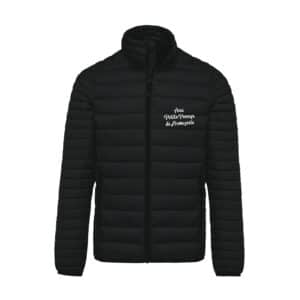 DOUDOUNE AVEC MANCHES (homme) - Aux petits poneys de Zermezeele - Noir - K6120