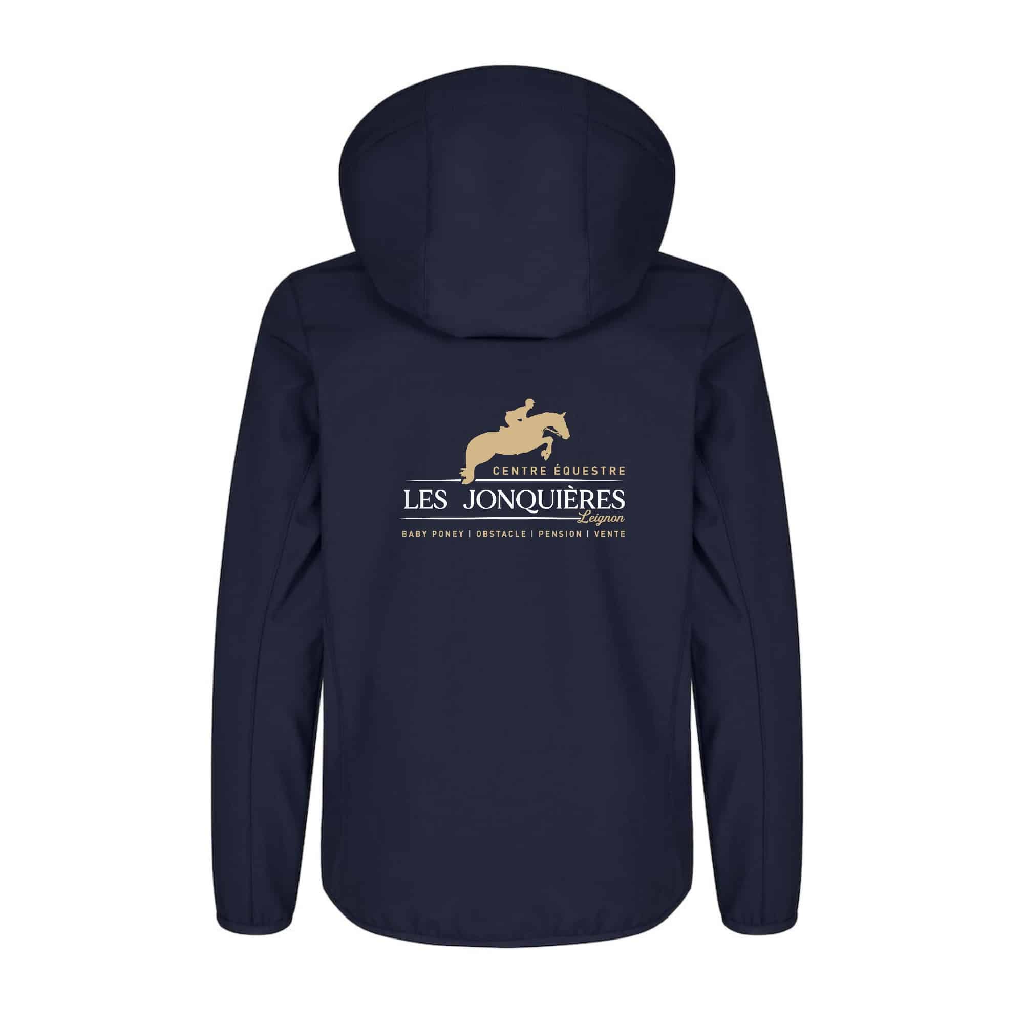SOFTSHELL "Classic" (enfant) - Centre Equestre - Les Jonquières - Navy - 0200909 – Image 3
