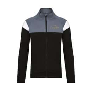 Veste de survêtement zippée (enfant) - Élevage de l'Astre - Noir - PA391