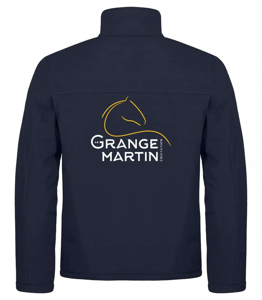 Softshell sans capuche "PADDED'' (femme) - La Grange Martin - Navy - 0200957 – Image 2