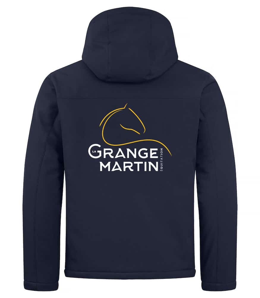 Softshell "PADDED" (homme) - La Grange Martin - Navy - 020952 – Image 2