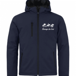 Softshell "PADDED" (homme) - Élevage du Gué – Navy - 020952