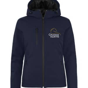 Softshell "PADDED'' (femme) - La Grange Martin - Navy - 020953