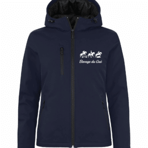 Softshell "PADDED'' (femme) - Élevage du Gué – Navy - 020953