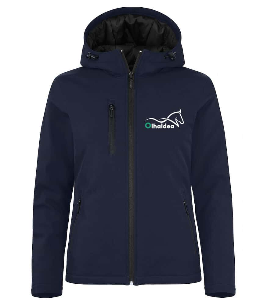 Softshell "PADDED'' (femme) - Centre équestre OLHALDEA – Navy - 020953