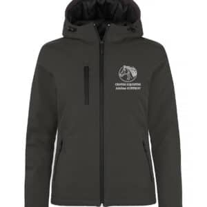 Softshell "PADDED'' (femme) - CENTRE EQUESTRE ADELINE GUFFROY - Gris Anthracite - 020953