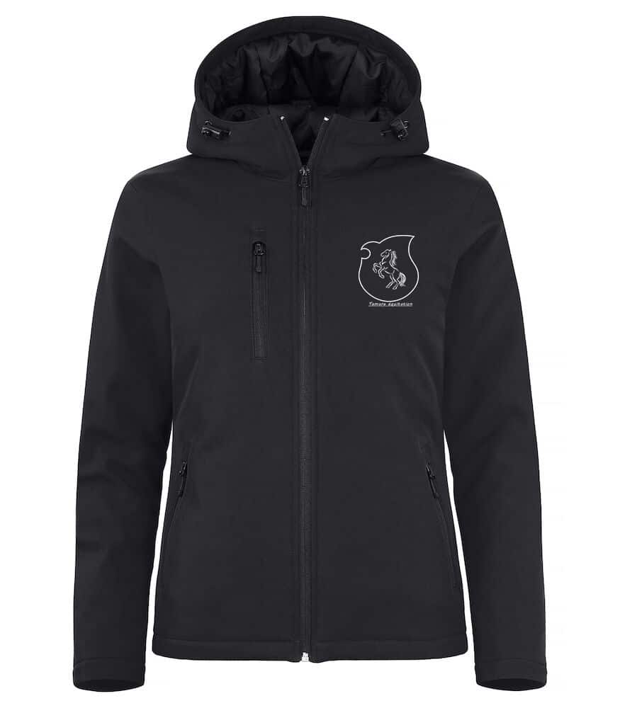 Softshell "PADDED'' (femme) - Tamara equitation – Noir - 020953